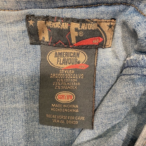 denim skort - Picture 4 of 4